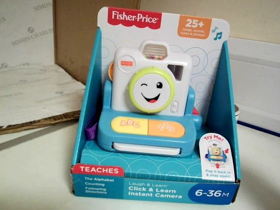 FISHER PRICE CLICK AND LEARN INSTANT CAMERA (6-36 MONTHS)