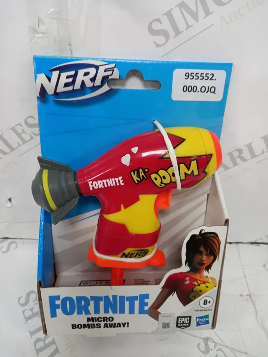 NERF FORTNITE MICRO BOMBS AWAY! MINI DART-FIRING BLASTER