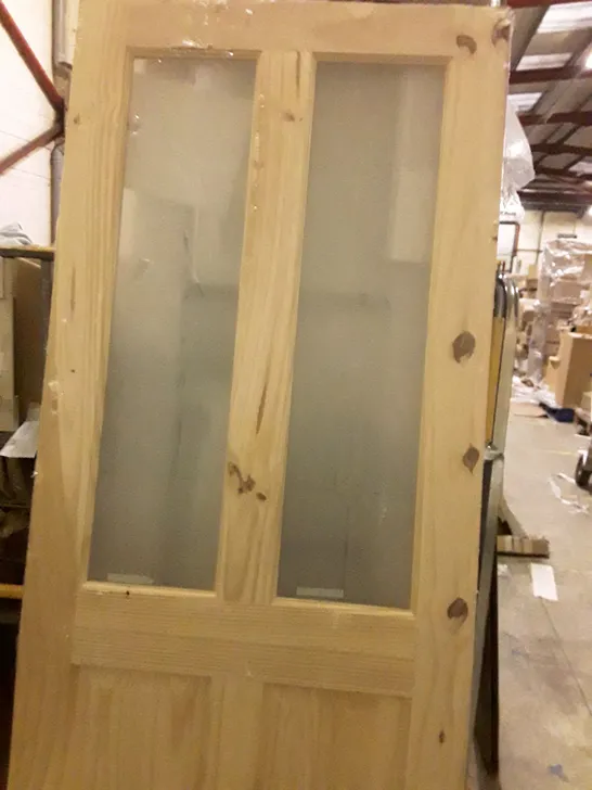 4 PANEL KNOTTY PINE  INTERNAL DOOR 1981 × 762 × 35MM