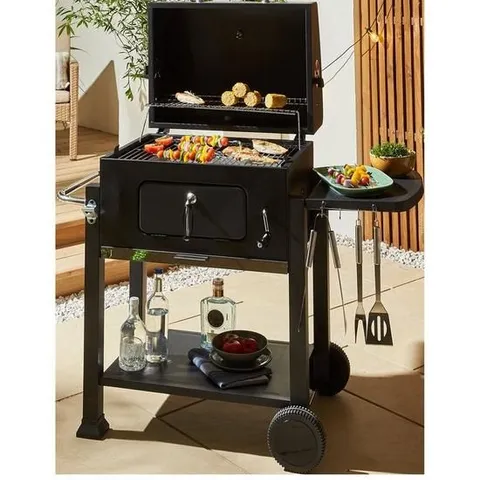 BOXED AMERICAN CHARCOAL GRILL BBQ - COLLECTION ONLY