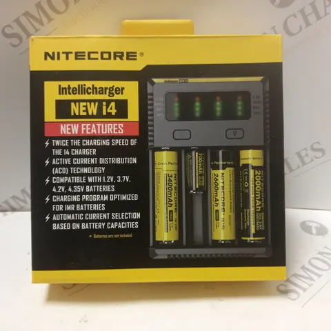 NITECORE NEW I4 INTELLICHARGER BATTERY CHARGER