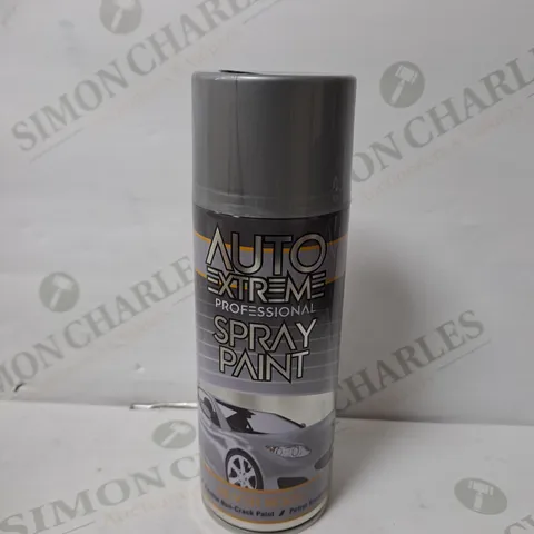 APPROXIMATELY 12 AUTO EXTREME PROFESSIONAL SPRAY PAINT IN SILVER BODY 400ML
