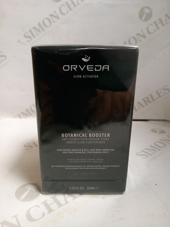 SEALED ORVEDA GLOW ACTIVATOR BOTANICAL BOOSTER SKIN ENERGY BOOSTER & DULL SKIN TONE CORRECTOR 30ML RRP £175