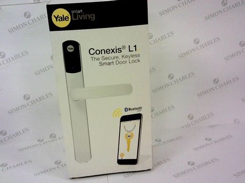 BOXED YALE SMART LIVING CONEXIS L1 THE SECURE KEYLESS SMART DOOR LOCK