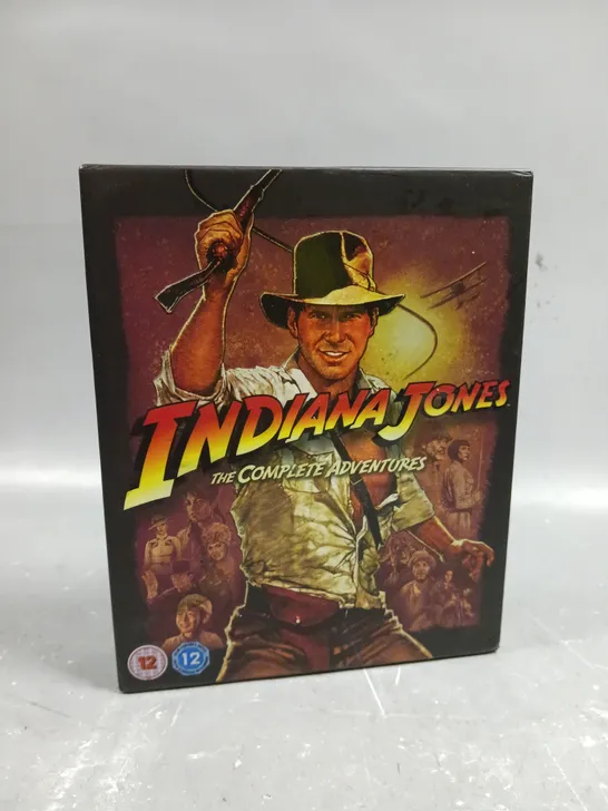 INDIANA JONES THE COMPLETE ADVENTURES BLU-RAY SET 