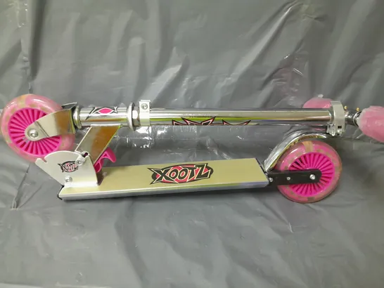 KIDS XOOTZ FOLDING SCOOTER PINK