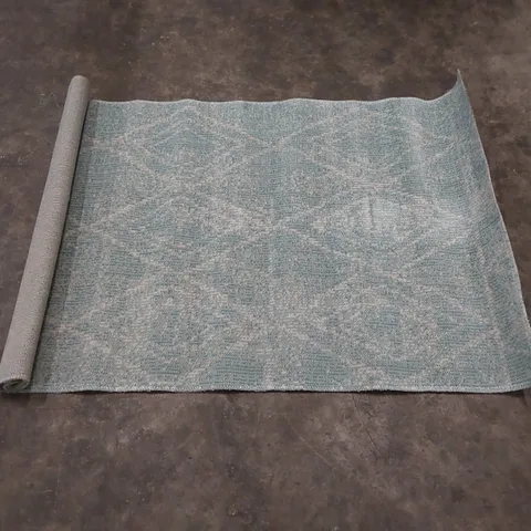 BRAND NEW PACO HOME ARTINO AREA RUG - TURQUOISE // SIZE: 80 X 150cm