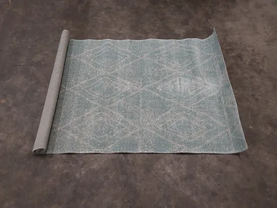 BRAND NEW PACO HOME ARTINO AREA RUG - TURQUOISE // SIZE: 80 X 150cm