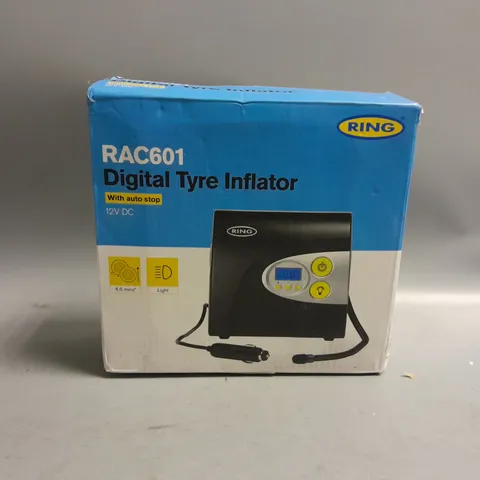 BOXED RING RAC601 DIGITAL TYRE INFLATOR 