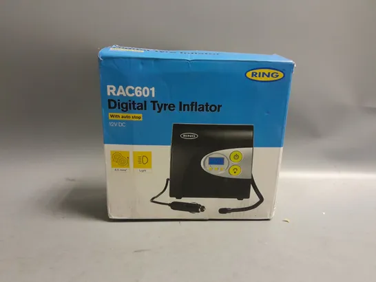 BOXED RING RAC601 DIGITAL TYRE INFLATOR 