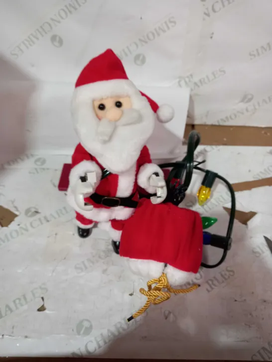 MR CHRISTMAS ANIMATED CLIMBING CHARACTER - SANTA