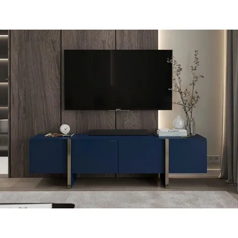 BOXED DELMON TV STAND FOR TVS UP TO 65"