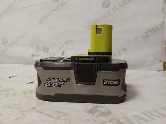 RYOBI RB18L40 18V ONE+ LITHIUM+ 4.0AH BATTERY