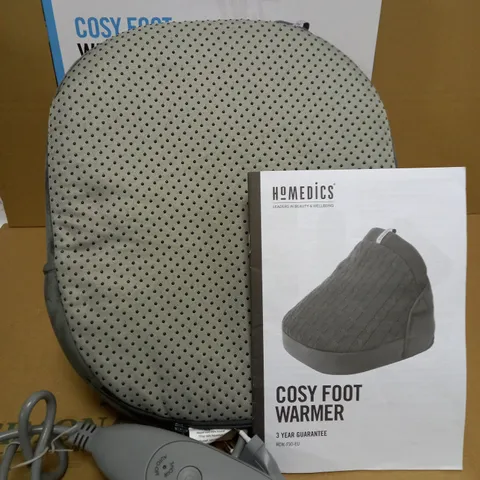 BOXED HOMEDICS COSY FOOT WARMER 