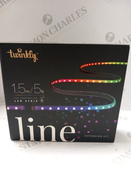 BOXED TWINKLY 1.5M/5FT APP CONTROLLED LED STRIP LINE EXTENSION KIT