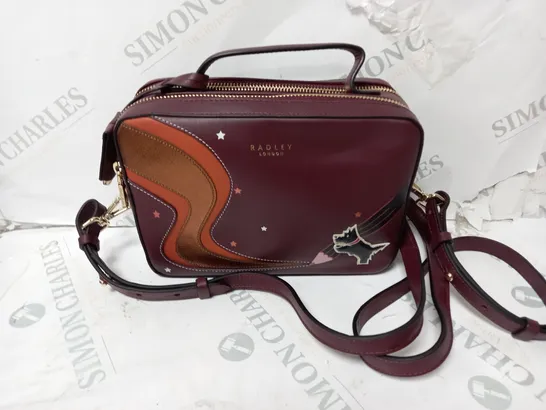 RADLEY LONDON RADLEY CREATES SMALL ZIPTOP CROSSBODY BAG DARK CHERRY