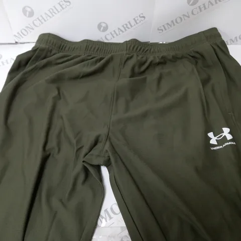 UNDER ARMOUR JOGGERS KHAKI GREEN - XL