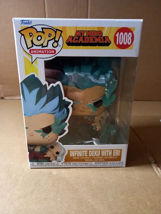 BOXED POP FIGURE - MY HERO ACADEMIA INIFINITE DEKU WITH ERI (1008)