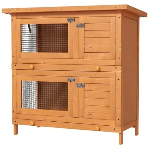 BOXED WEATHER RESISTANT RABBIT HUTCH (1 BOX)