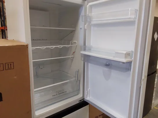 HISENSE 55CM TOTAL NO FROST COMBI FRIDGE FREEZER - WHITE