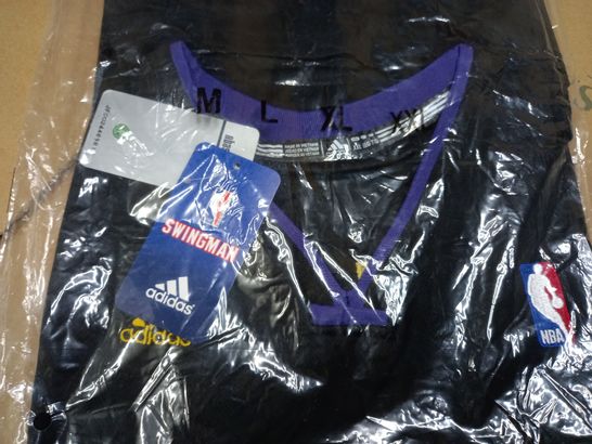 PACKAGED STYLE OF ADIDAS LAKERS 24 JERSEY - XXL