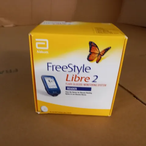 BOXED FREESTYLE LIBRE 2 FLASH GLUCOSE MONITORING SYSTEM - READER