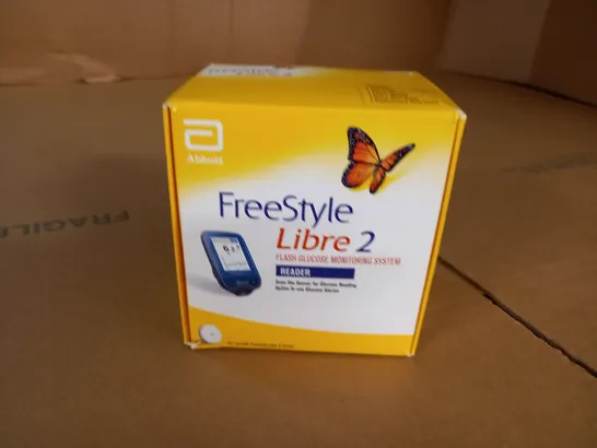 BOXED FREESTYLE LIBRE 2 FLASH GLUCOSE MONITORING SYSTEM - READER