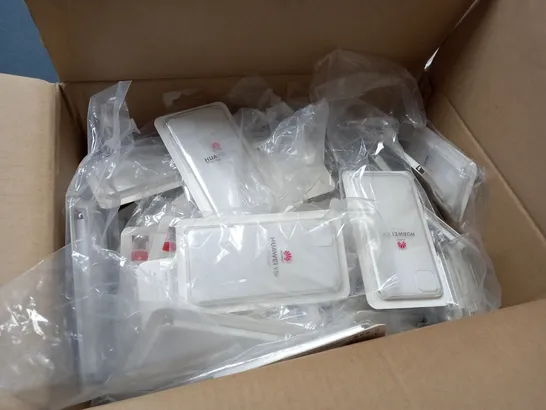 BOX OF APPROXIMETLY 120 HUAWEI YP5 PHONE CASES 