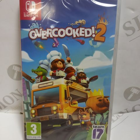 SEALED OVERCOOKED 2 NINTENDO SWITCH GAME