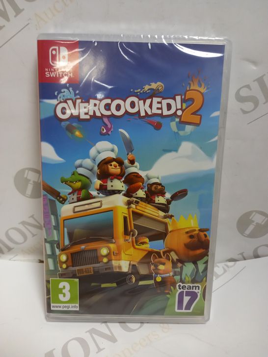 SEALED OVERCOOKED 2 NINTENDO SWITCH GAME