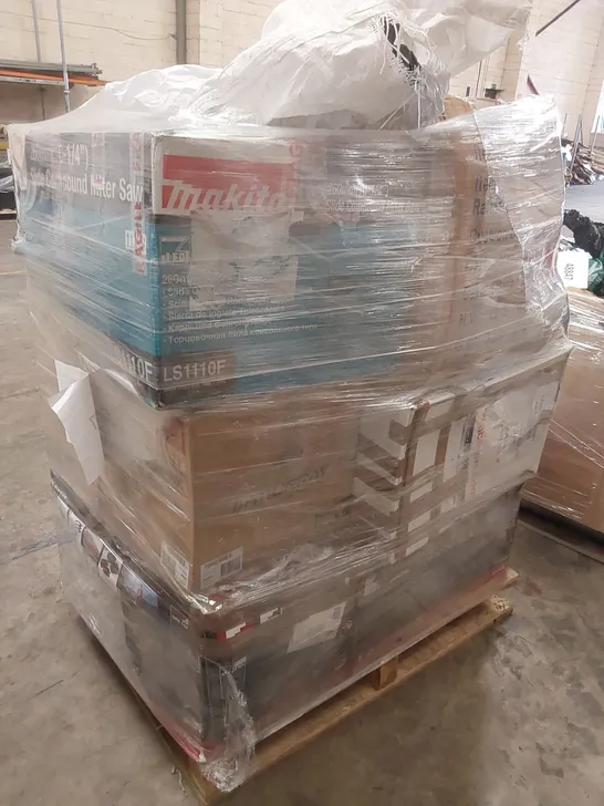 PALLET OF APPROXIMATELY 10 UNPROCESSED RAW RETURN HOUSEHOLD AND ELECTRICAL GOODS TO INCLUDE;