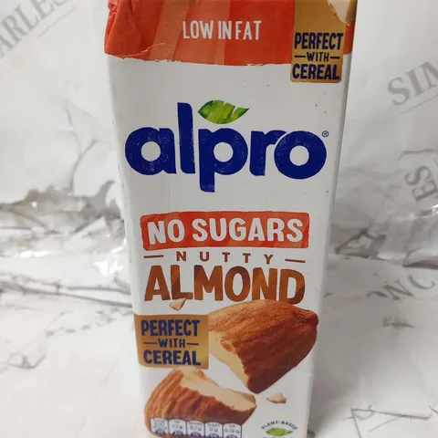 SIX ALPRO NIO SUGARS NUTTY ALMOND 1 LITRE