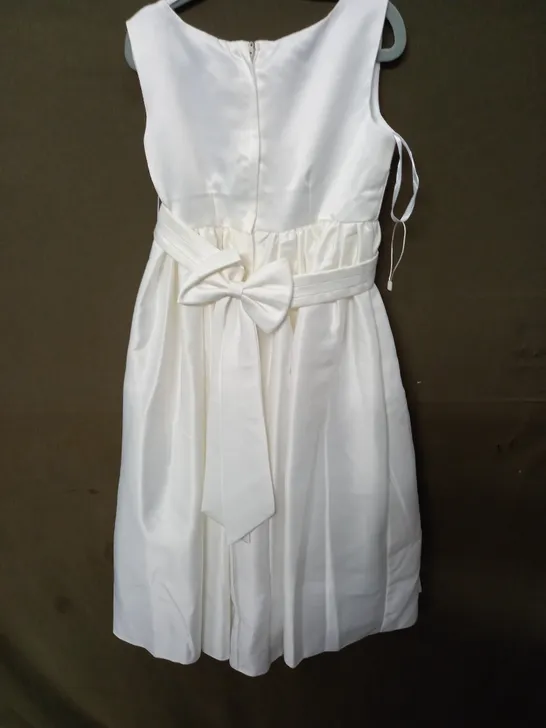 LITTLE PEOPLE IVORY WEDDING DRESS - SIZE 36