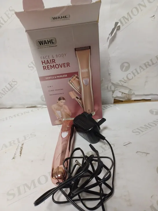 WAHL FACE AND BODY HAIR REMOVER 