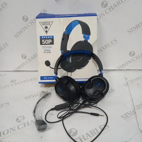 BOXED TURTLE BEACH RECON 50P GAMING HEADSET