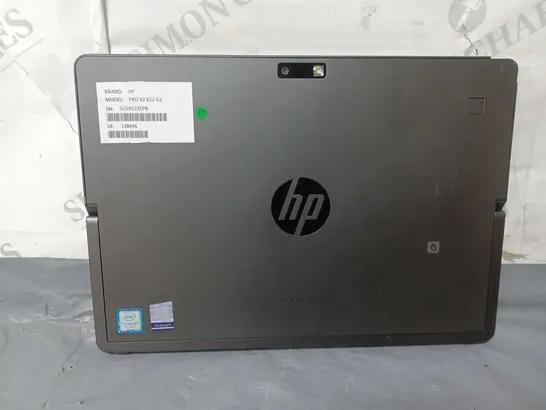 HP	PRO X2 612 G2	12 INCH	M3-7Y30 1.00GHZ