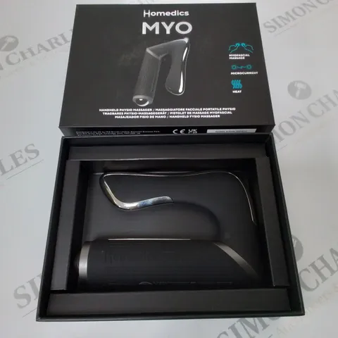 BRAND NEW BOXED HOMEDICS MYO HANDHELD PHYSIO MASSAGER 