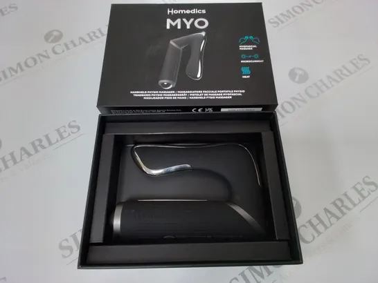 BRAND NEW BOXED HOMEDICS MYO HANDHELD PHYSIO MASSAGER 