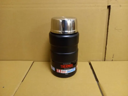 THERMOS BLACK FLASK 