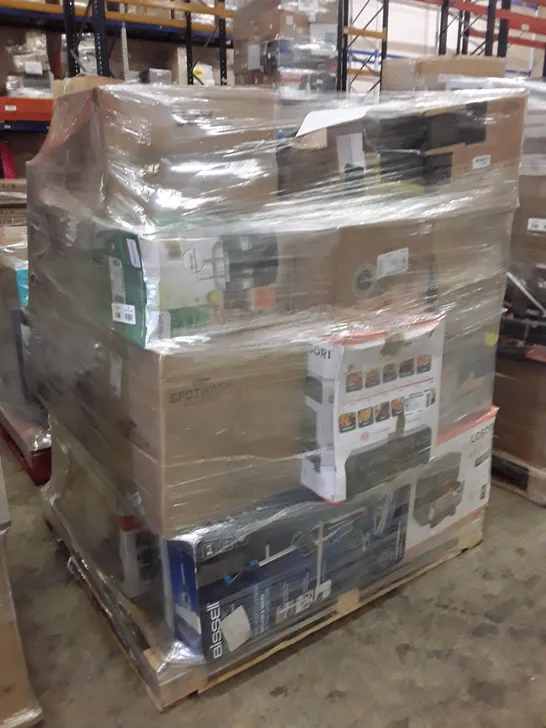 PALLET OF APPROXIMATELY 27 UNPROCESSED RAW RETURN HOUSEHOLD AND ELECTRICAL GOODS TO INCLUDE;