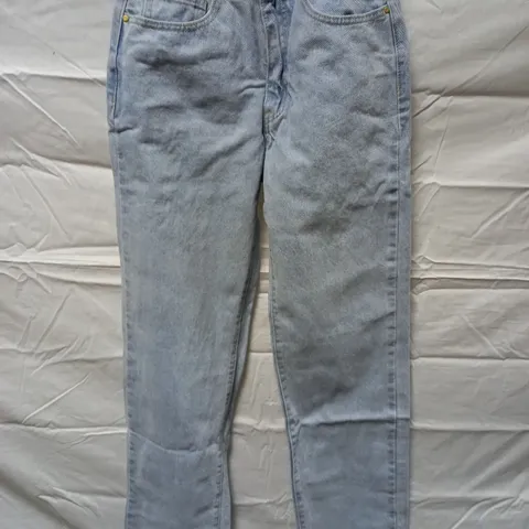 BOX OF APPROX 12 BRAND NEW COTTON:ON LONG STRAIGHT JEAN - ADDIS BLUE SIZE AUS 6