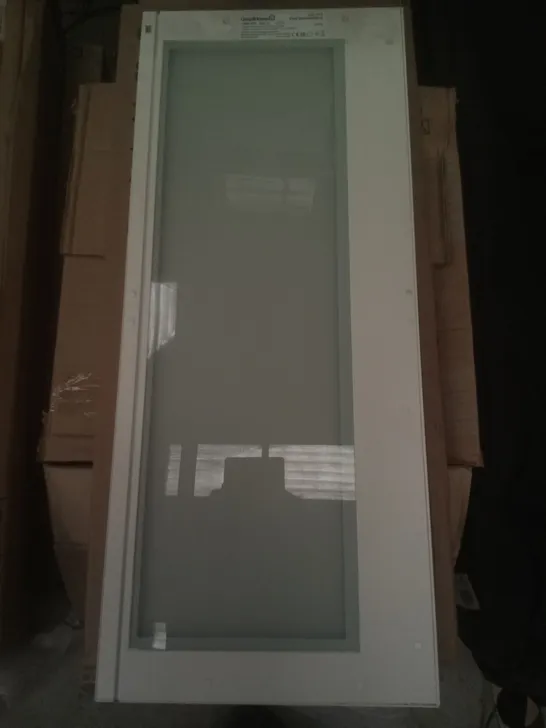 BOXED GOODHOME CARAWAY 80CM INTEGRATED WALL CABINET LIGHT