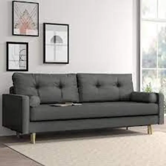 ESME II DARK GREY 4 SEATER SOFA BED BOX 2/2 ONLY 