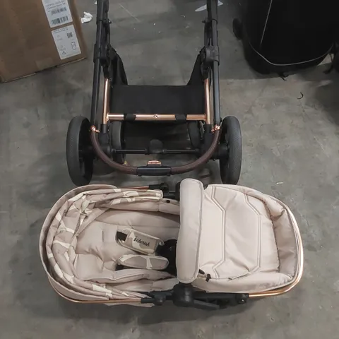 MYBABIIE CHERISH BABY STROLLER - ROSE GOLD/PINK