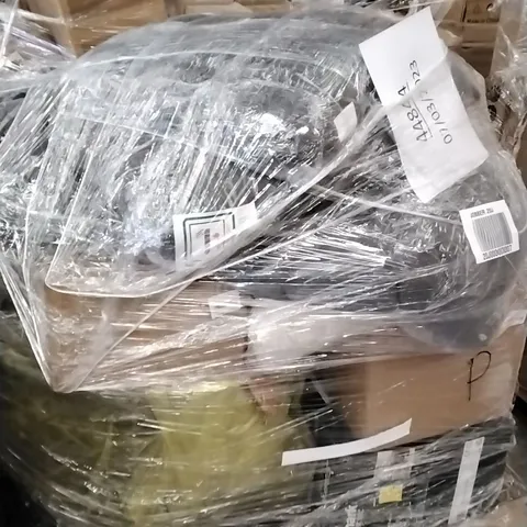 PALLET OF APPROXIMATELY 10 ASSORTED ITEMS INCLUDING GARDEN EGG CHAIR, AIR FRYER AND SHARK WANDVAC SYSTEM