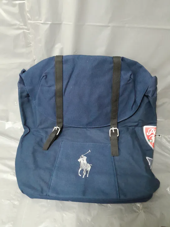 POLO RALPH LAUREN NAVY BACKPACK