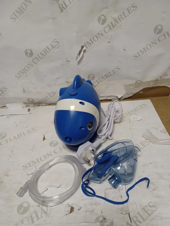 A&D MEDICAL UN-019 CHILD FRIENDLY COMPRESSOR NEBULISER - BLUE CLOWNFISH