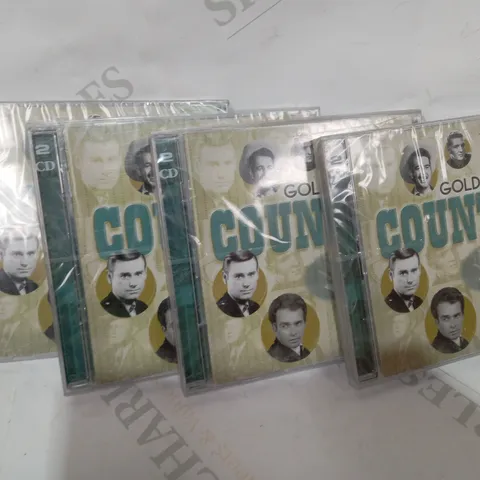 BOX OF APPROXIMATELY 20 GOLDEN AGE OF COUNTRY HONKY TONK MAN AUDIO CDS