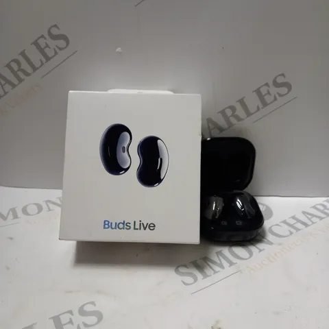 BOXED SAMSUNG BUDS LIVE EARPHONES IN BLACK