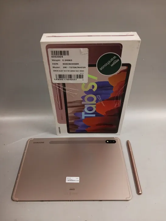 BOXED SAMSUNG GALAXY TAB S7 TABLET